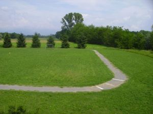 La pista per pattinaggio