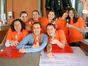 La quadra femminile di pallavolo, 2012