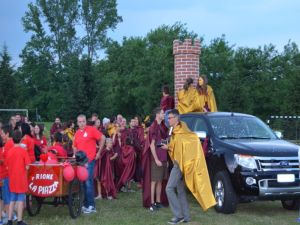 Palio 2015 - Modello della torre del Borgallo