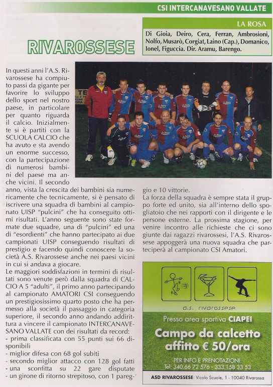 Squadra del Borgo, foto